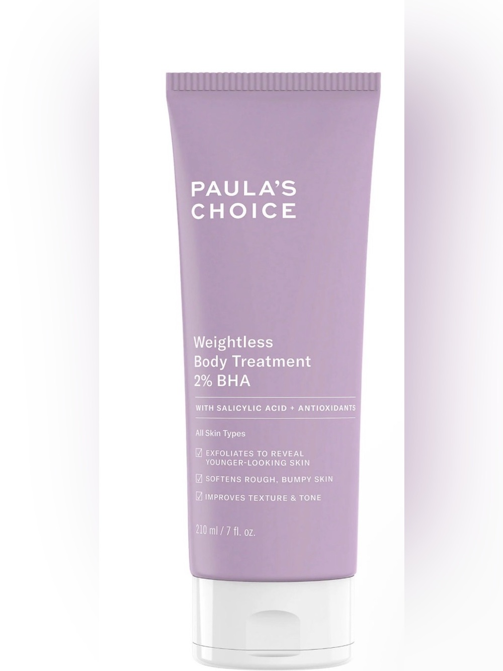 Paula's Choice Lavender Weightless Body Treatment 2% BHA- Sealed